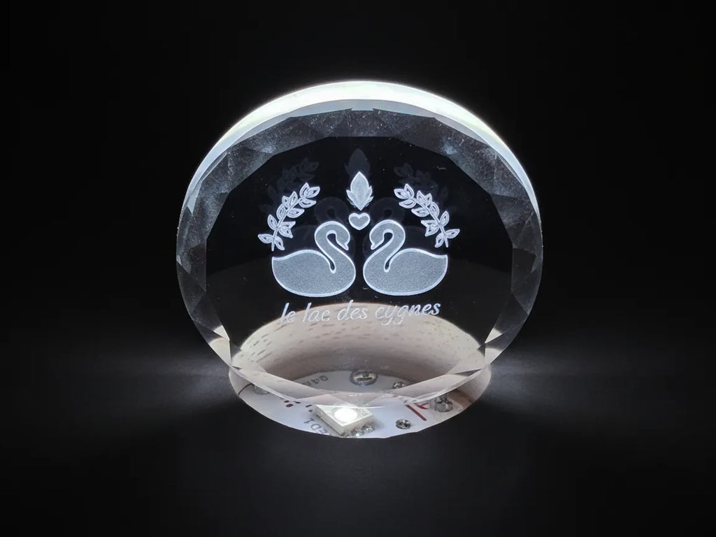 3D Keepsake Crystal Sphere