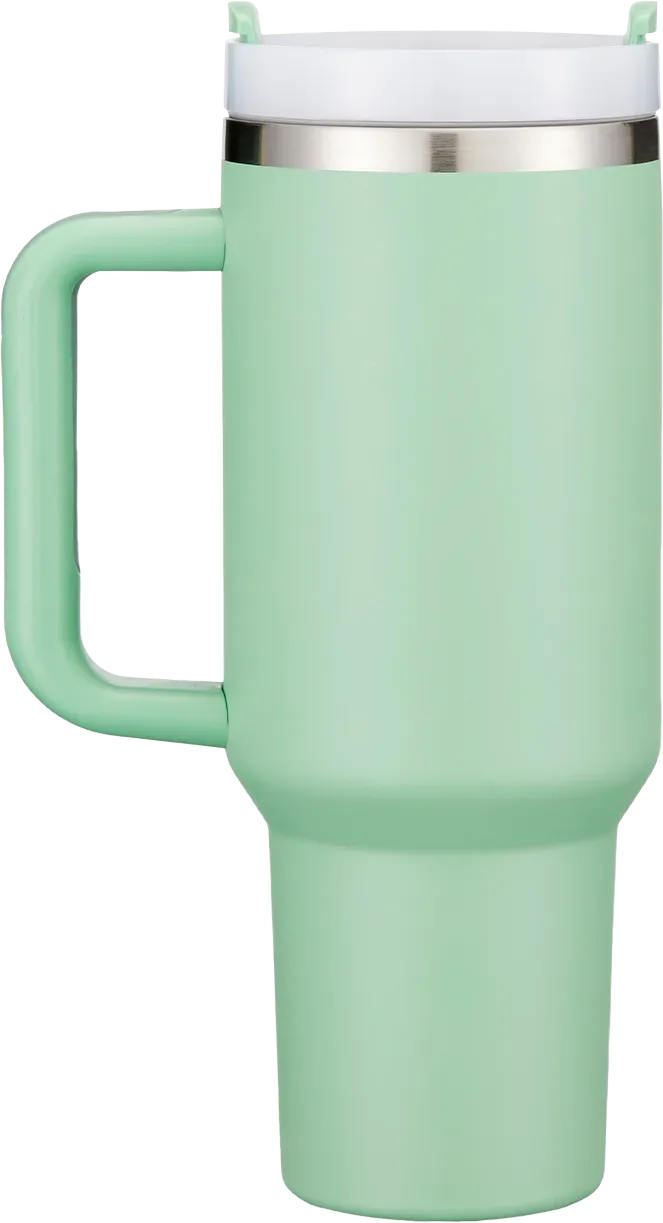 40oz Silver Ring Adventure Travel Tumbler