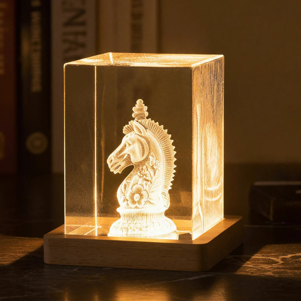 3D Keepsake Crystal Block