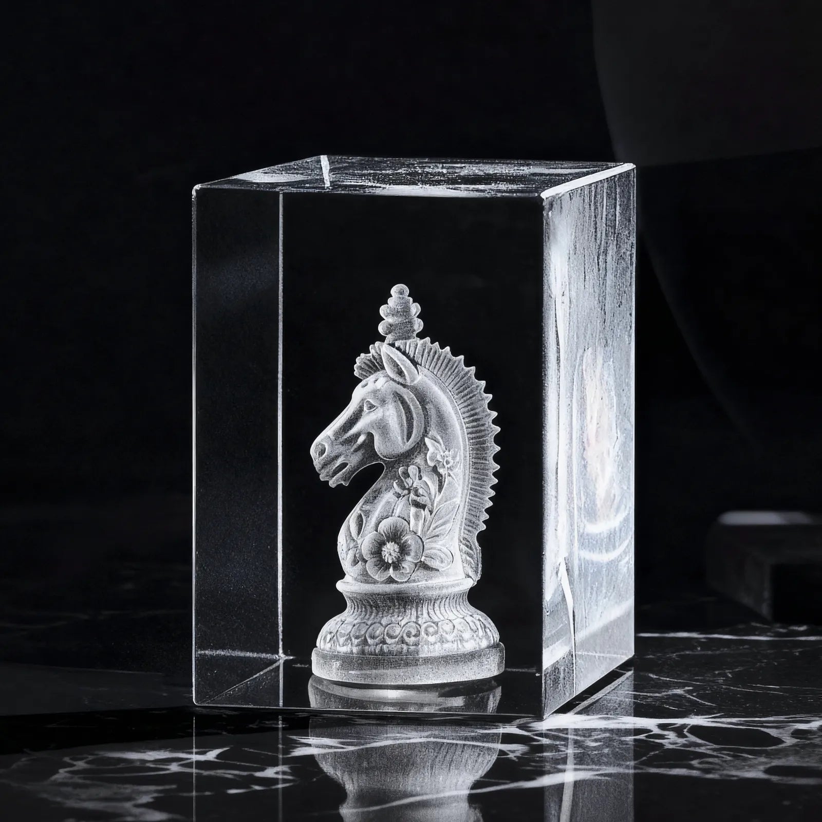 3D Keepsake Crystal Block