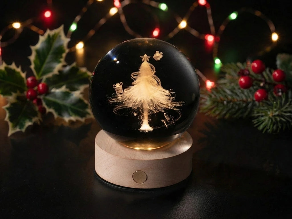 3D Keepsake Crystal Sphere