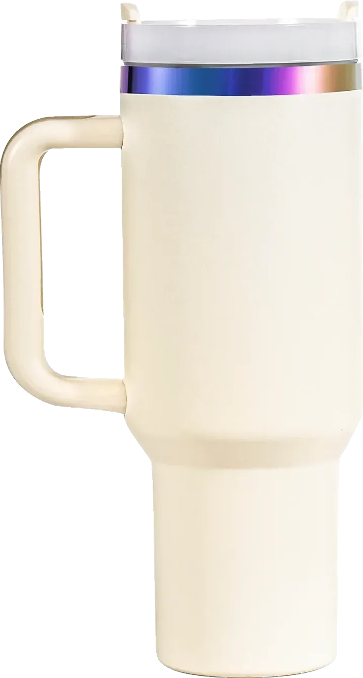 40 oz Radiant Glow in the Dark Insulated Tumbler