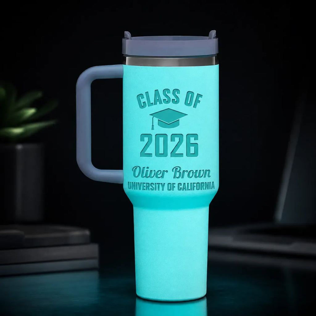 40 oz Radiant Glow in the Dark Insulated Tumbler