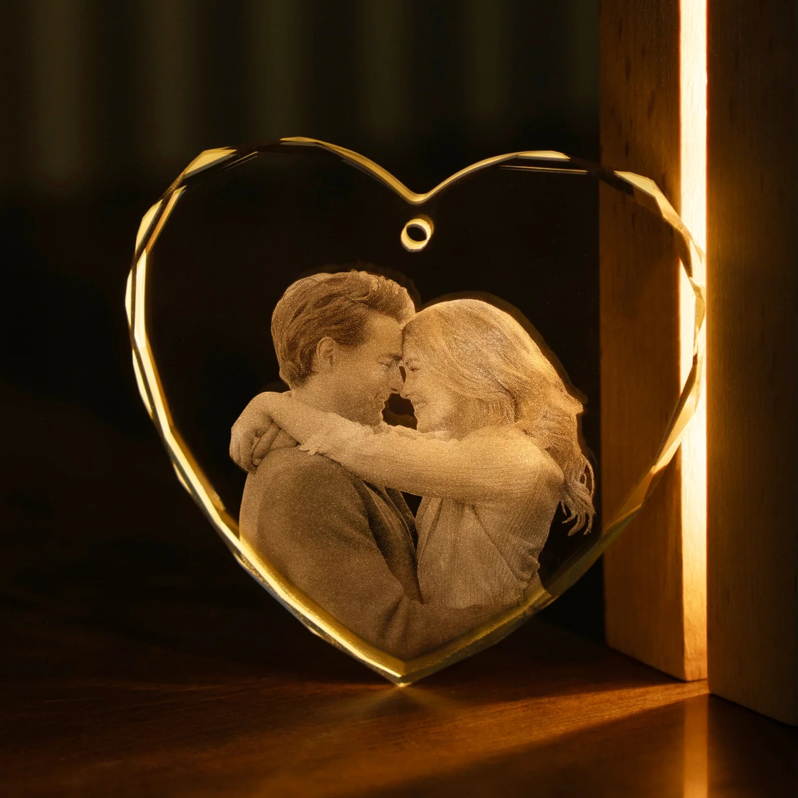 Elegant Crystal Heart Keepsake