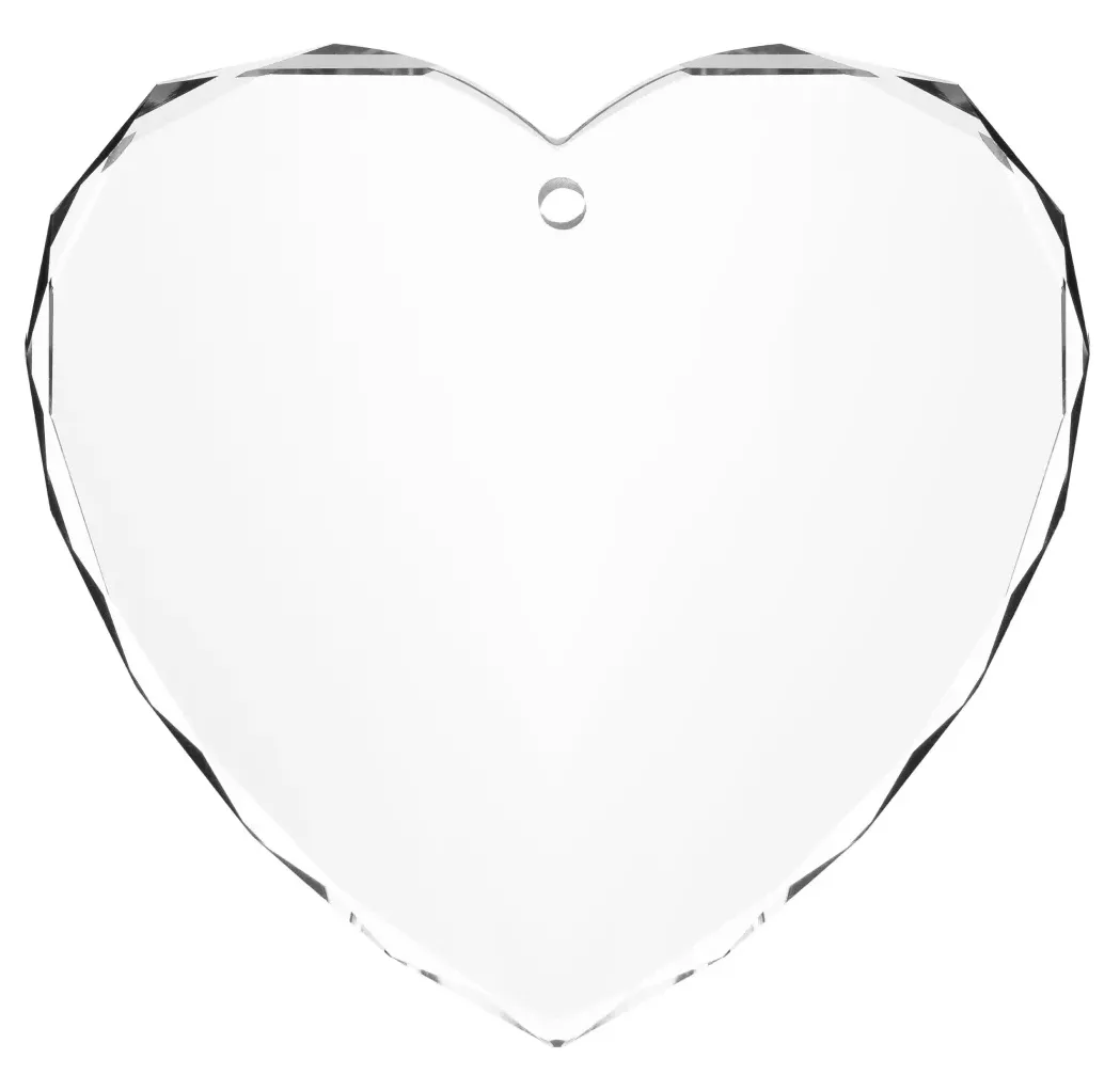 Elegant Crystal Heart Keepsake