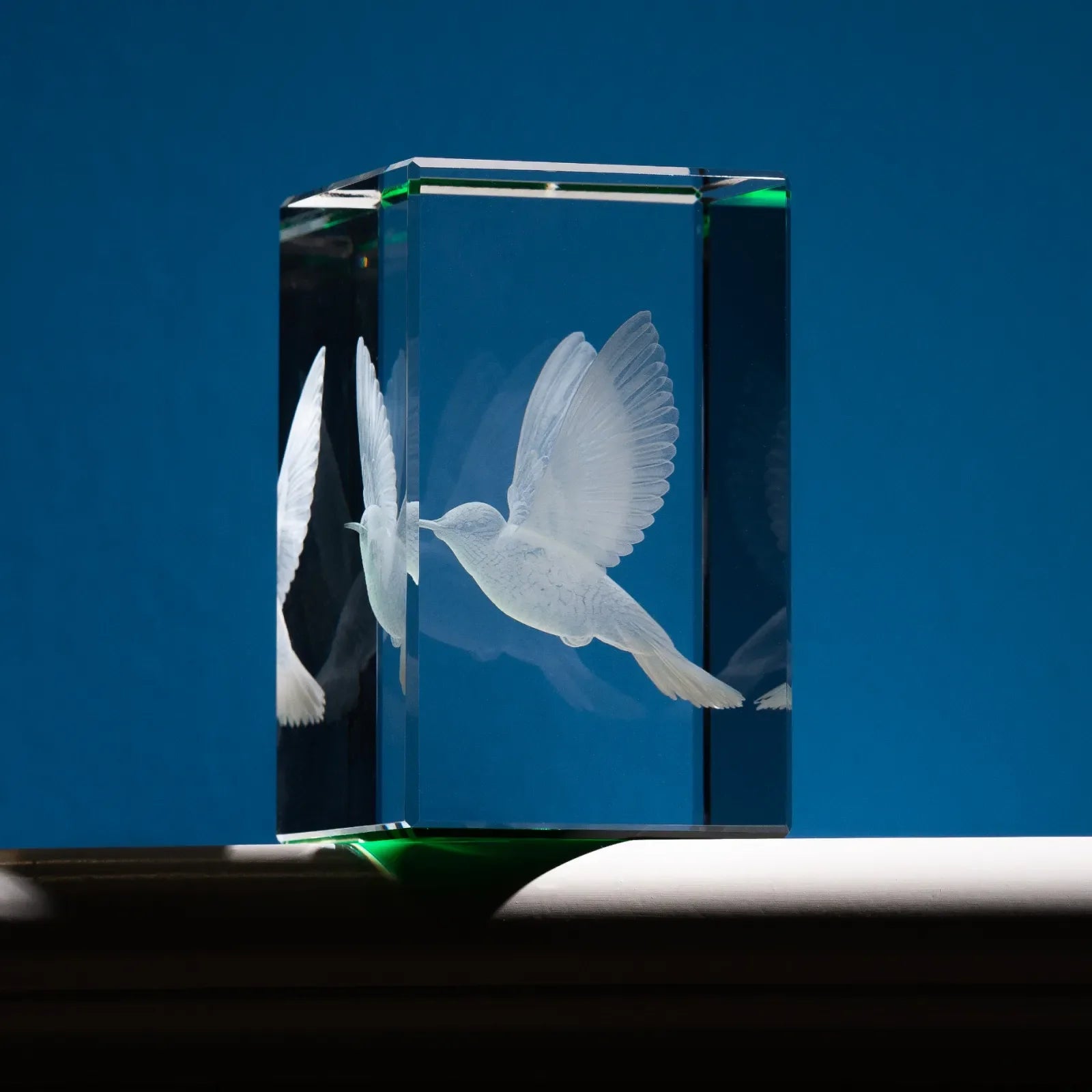 3D Keepsake Crystal Block