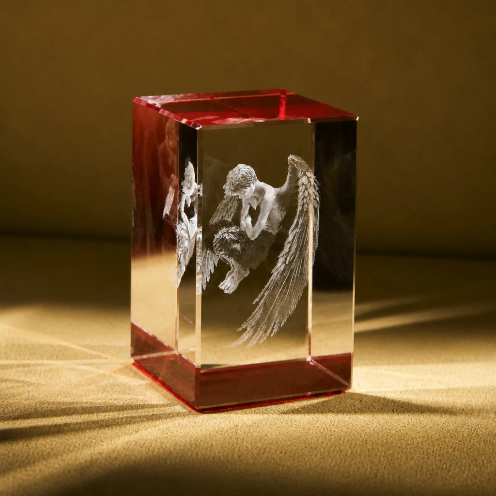 3D Keepsake Crystal Block